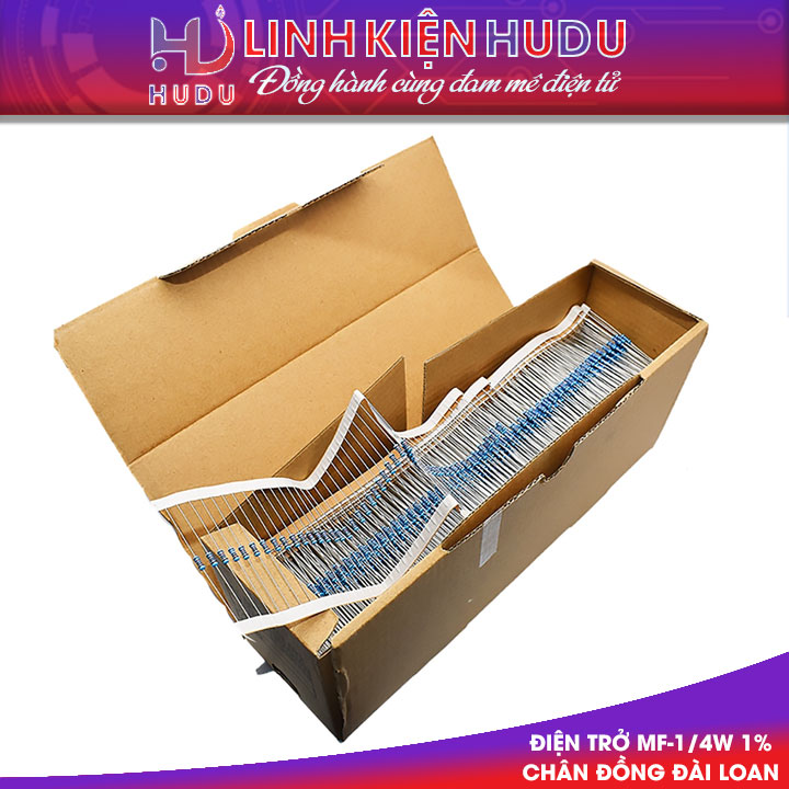 Điện trở 82K MF-1/4W 1% chân đồng Đài Loan